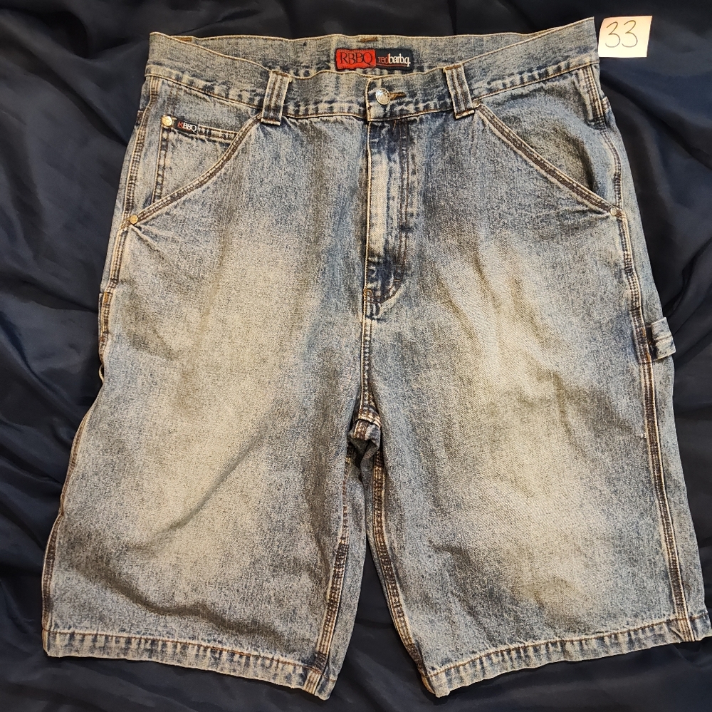 Light Wash Men's Denim Shorts (Jorts)